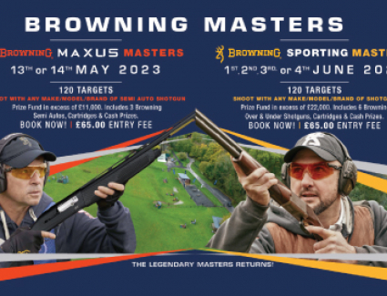 Browning Maxus Masters at Ashcombe Shooting Ground